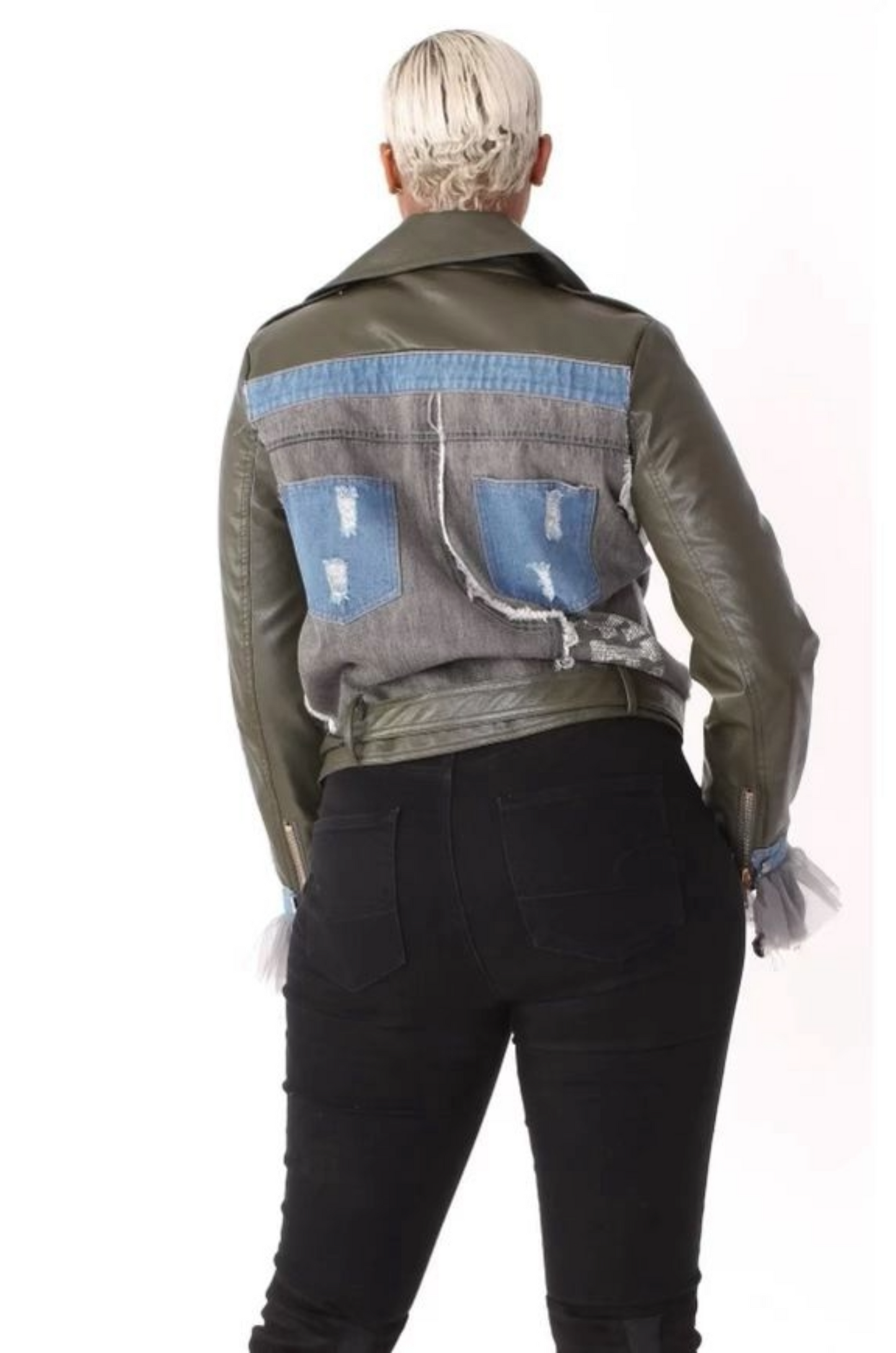 Be Cool Denim & Faux jacket