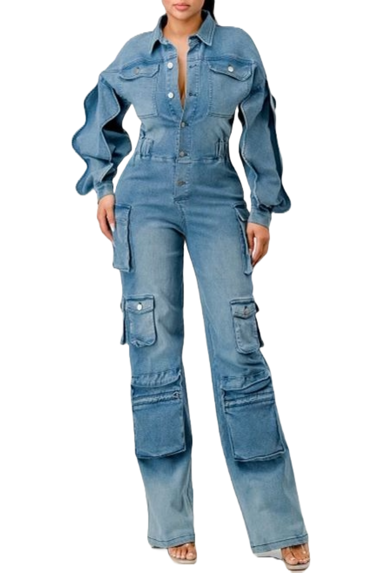 Dream Denim Jumpsuit