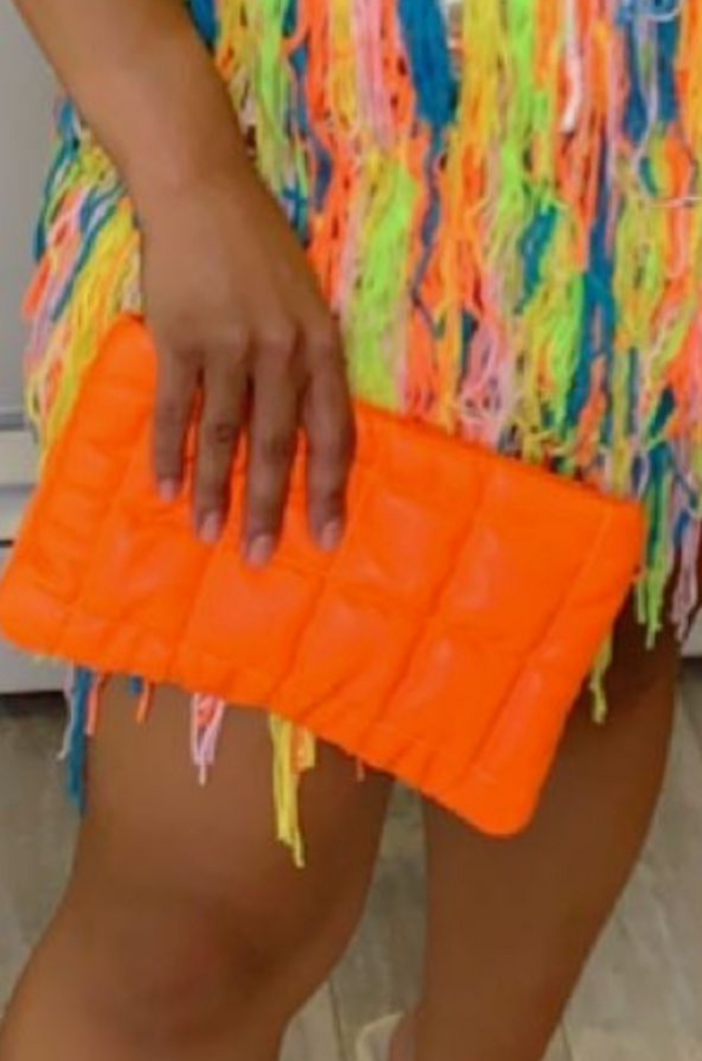 Woven envelope bag