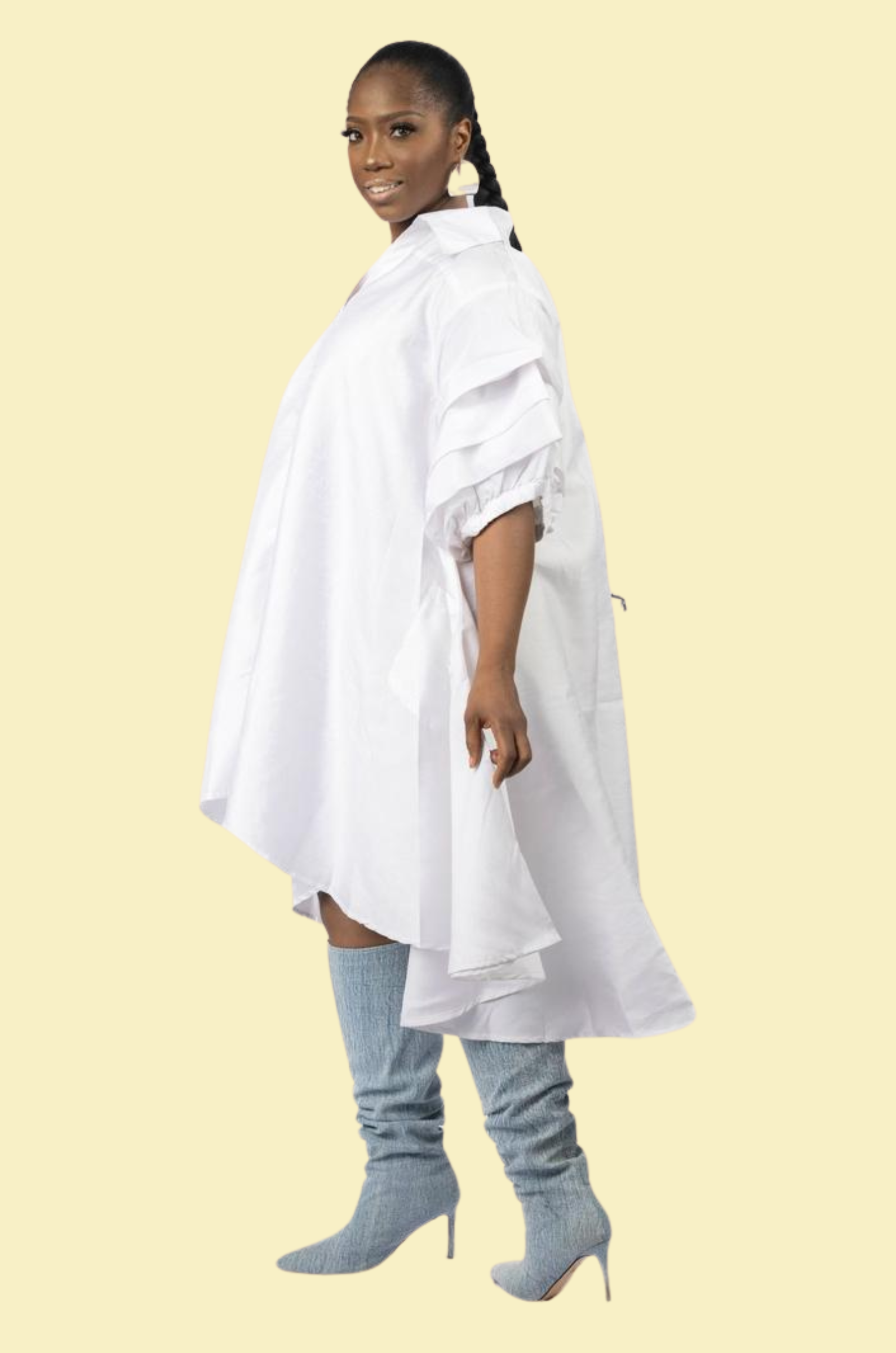 She Fancy Shirt Dress