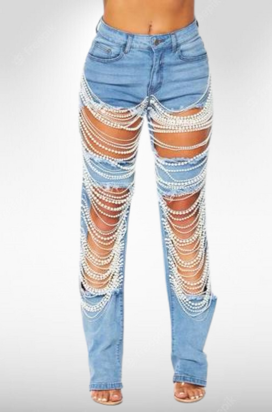 Chains of Pearls Denim