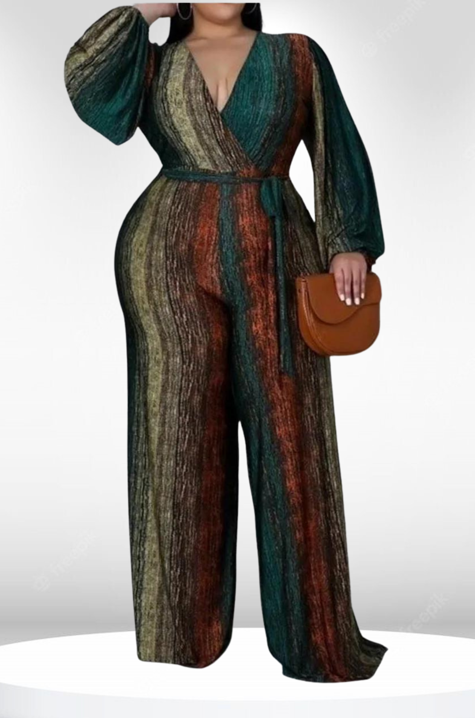Moving Streaks Jumpsuit