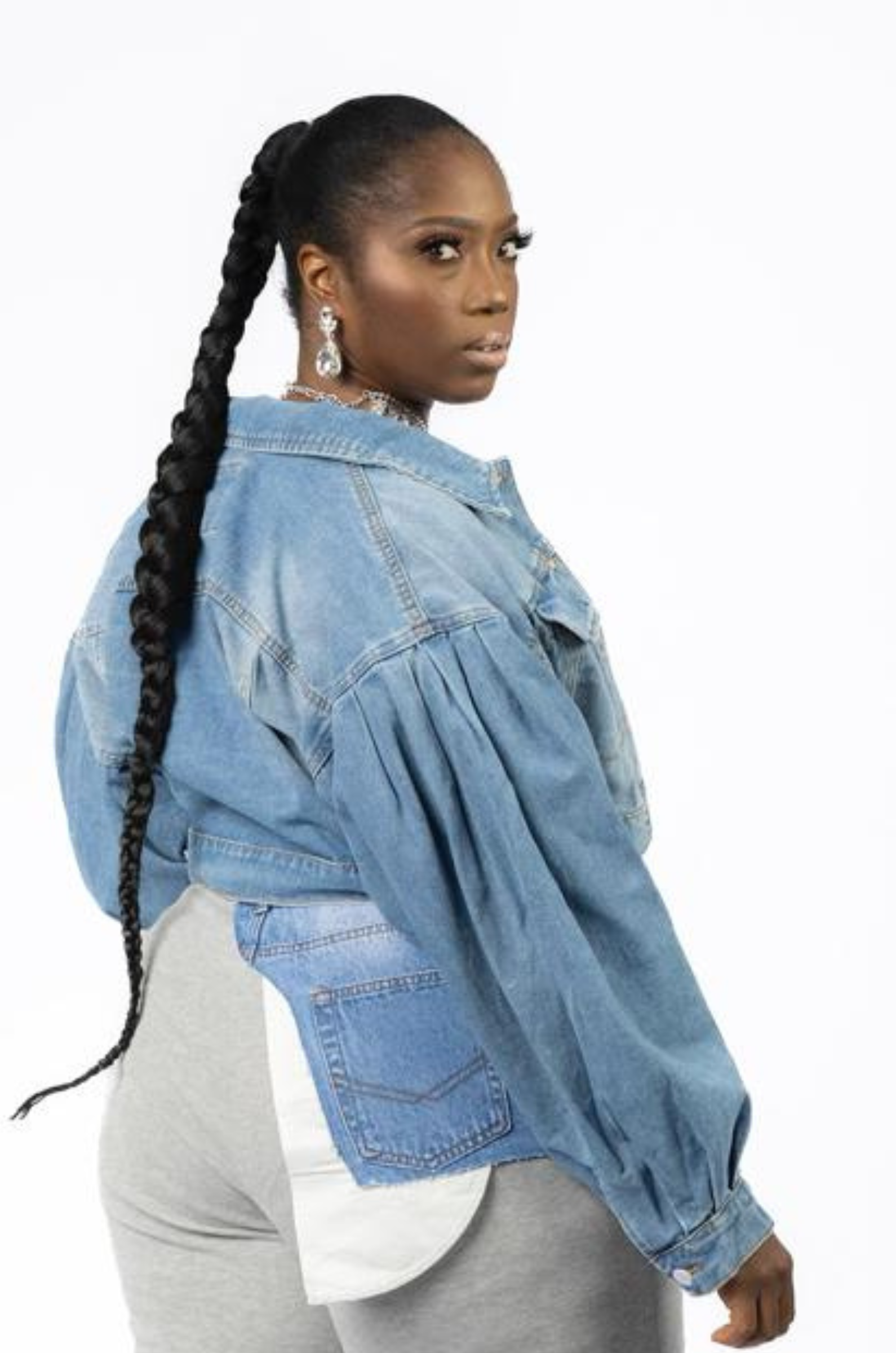 Crop Denim Jacket