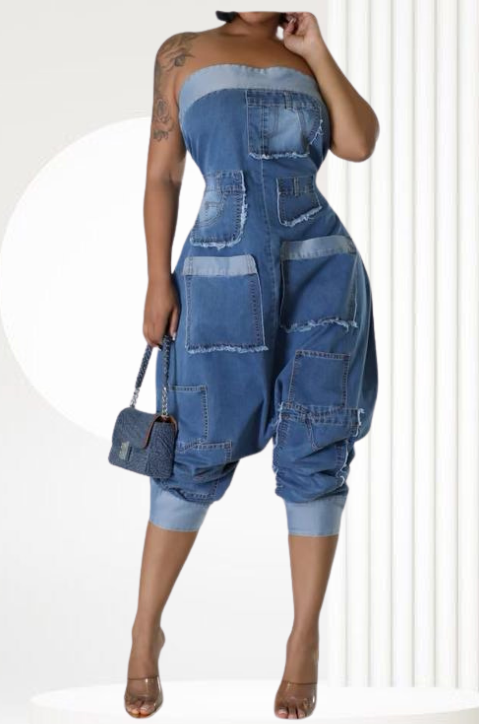 That Girl Denim Jumpsuit