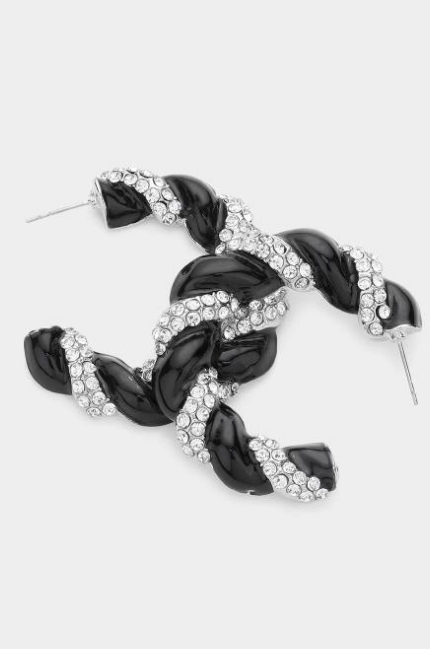 Chanel inspo earrings