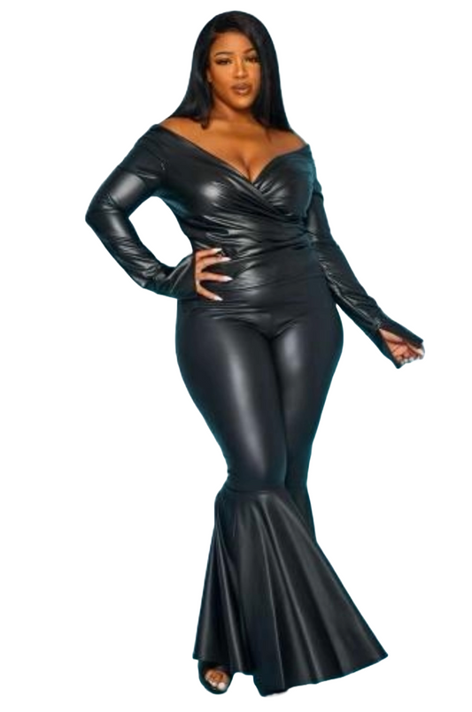 Faux leather Mermaid Pants