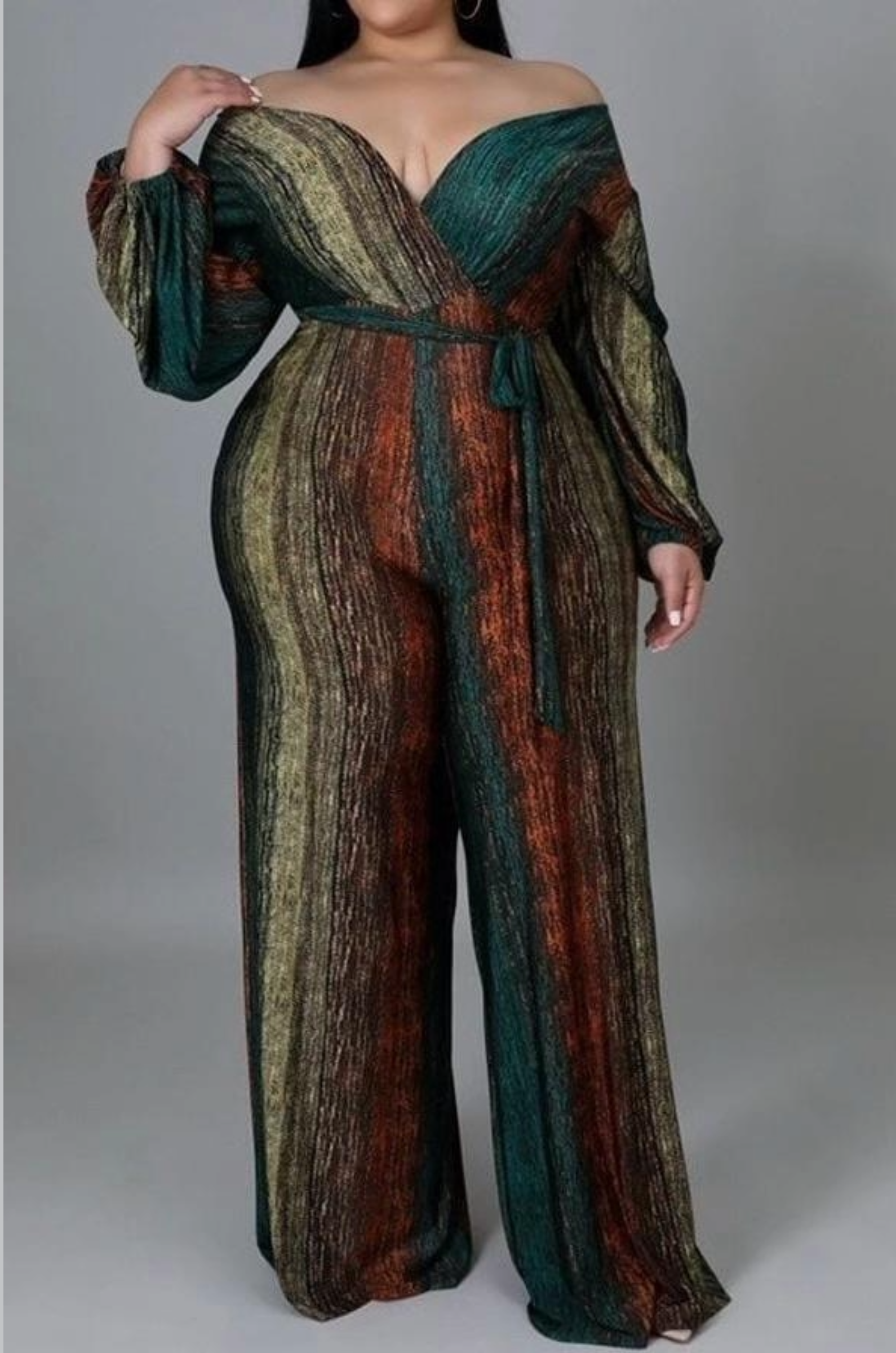 Moving Streaks Jumpsuit