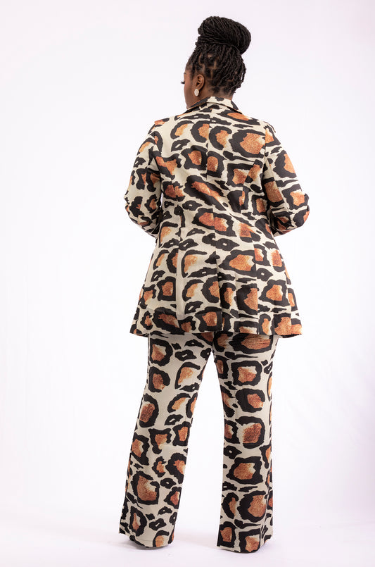Bad Girl Print Blazer